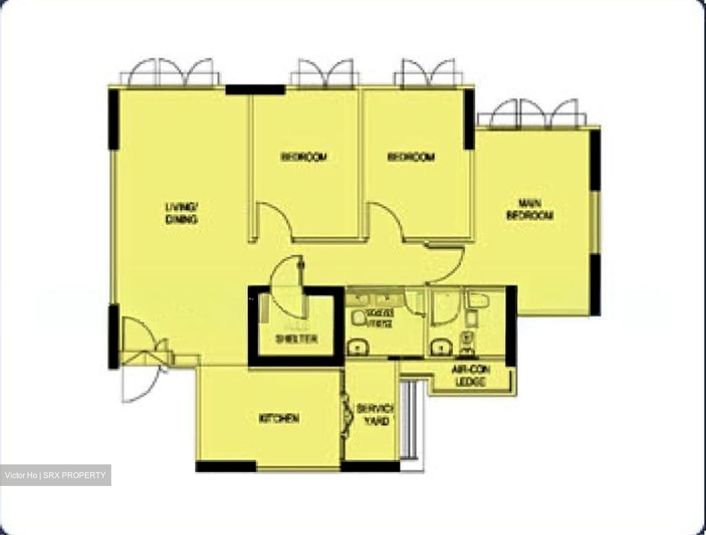 Blk 376B Hougang Dewcourt (Hougang), HDB 4 Rooms #636253201